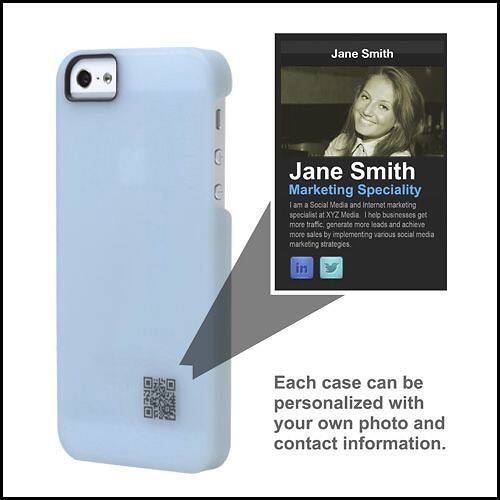 Front Standard. Findables - Case for Apple® iPhone® 5 - Glow in the Dark.