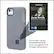 Front Standard. Findables - Case for Apple® iPhone® 4 and 4S - Gray.