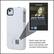 Front Standard. Findables - Case for Apple® iPhone® 4 and 4S - White.