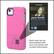 Front Standard. Findables - Case for Apple® iPhone® 4 and 4S - Pink.