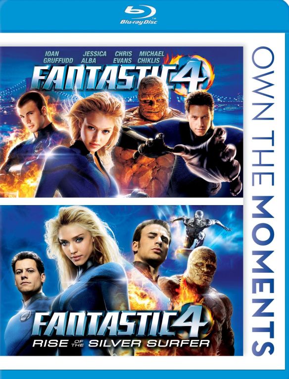  Fantastic Four/Fantastic Four: Rise of the Silver Surfer [2 Discs] [Blu-ray]