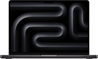 Front. Apple - 14-inch MacBook Pro - Apple M5 Pro chip with 15-core CPU and 16-core GPU - 24GB Memory - 1TB SSD - Space Black.