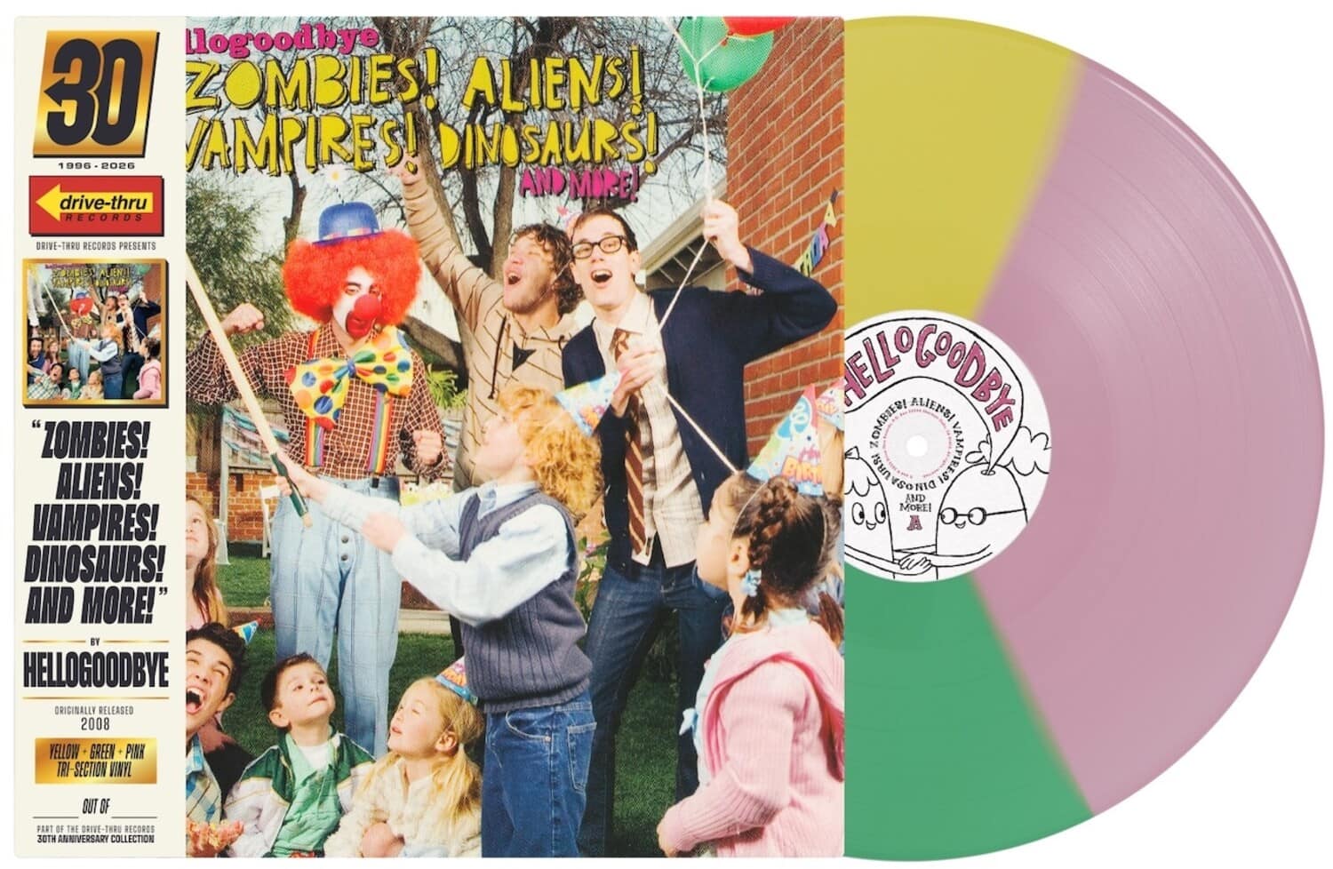 Hellogoodbye - Zombies! Alien! Vampires! Dinosaurs! (B-Sides)   - VINYL LP