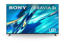 Sony - 85" class BRAVIA 3 II 4K HDR LED Google TV with Gemini (2026)