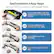 Seal Smarter in 4 Easy Steps
No Fuss, No Stress – Perfect Sealing Made Simple
01 Put the End of Bag under Bag Stoppers (Don't Cover Vacuum Nozzle).
02 Close and Make Sure It "Clicking" on Both Sides.
03 Select MODE and Press VAC SEAL.
04 Open the Lid and Check the Seal.