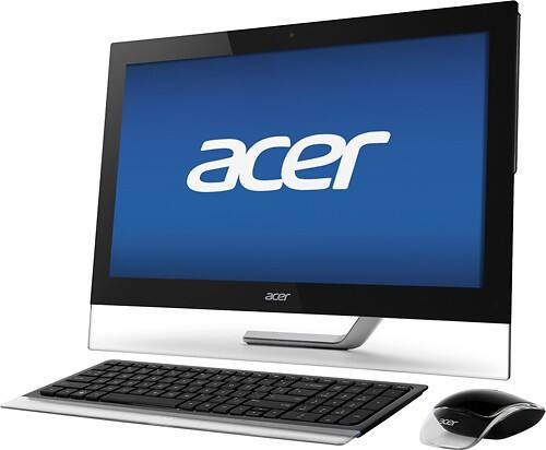 Best Buy Acer Aspire Touch Screen All In One Computer Gb Memory Tb Hard Drive A U Ub