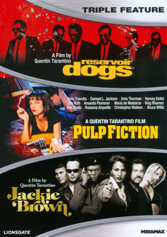  Reservoir Dogs/Pulp Fiction/Jackie Brown [3 Discs] [DVD]