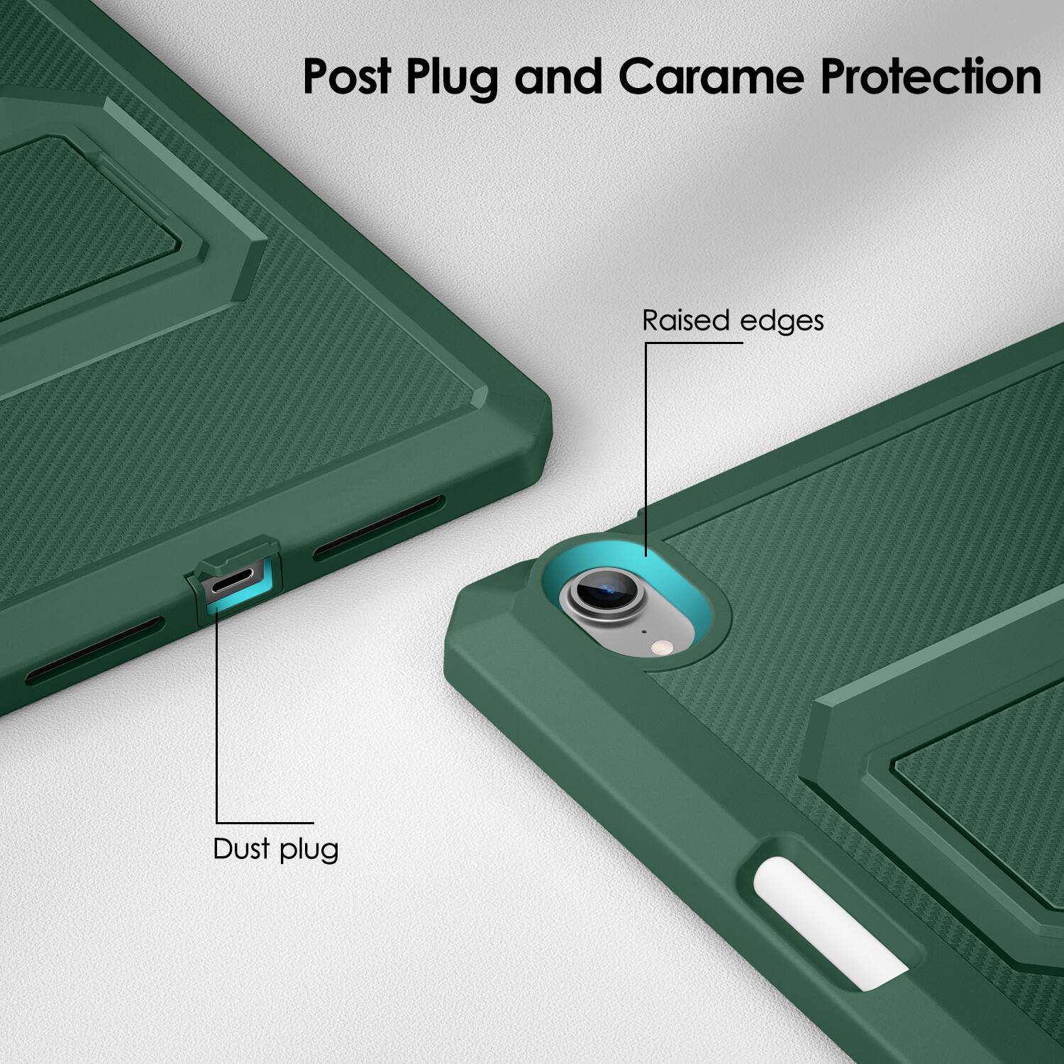 Post Plug and Camera Protection

Raised edges

Dust plug