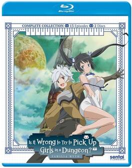 Is It Wrong to Try to Pick Up Girls in a Dungeon - BLU-RAY