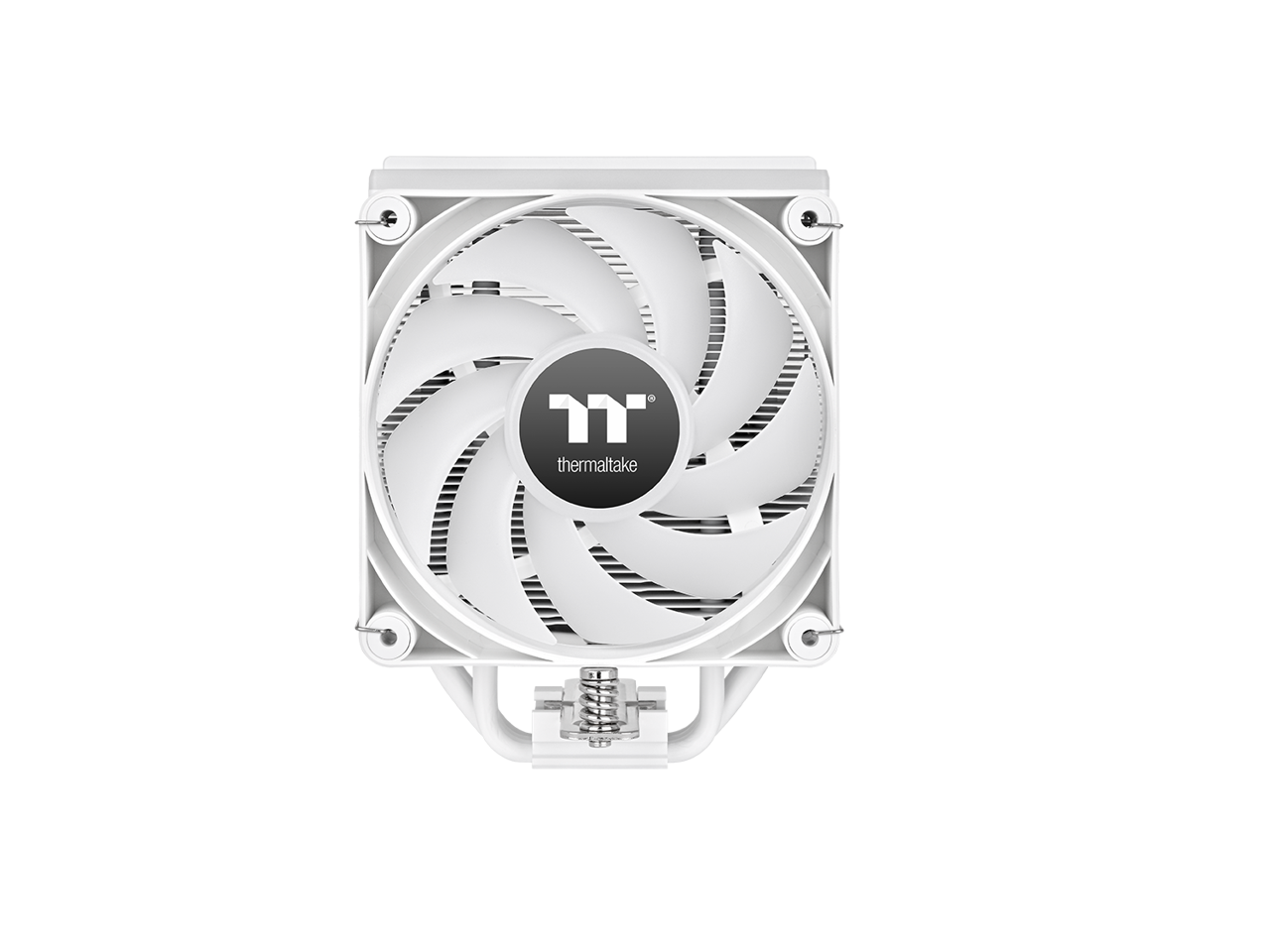 Alt View 2. Thermaltake - Thermaltake ASTRIA 200 ARGB Cooler, 4 Cu Pipes, 120mm Fan, 210W TDP, White - White.