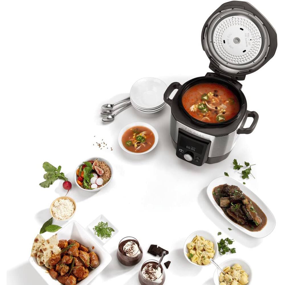 Alt View 5. Cuisinart - 6-Quart High Pressure Multicooker CPC-900 - Black.