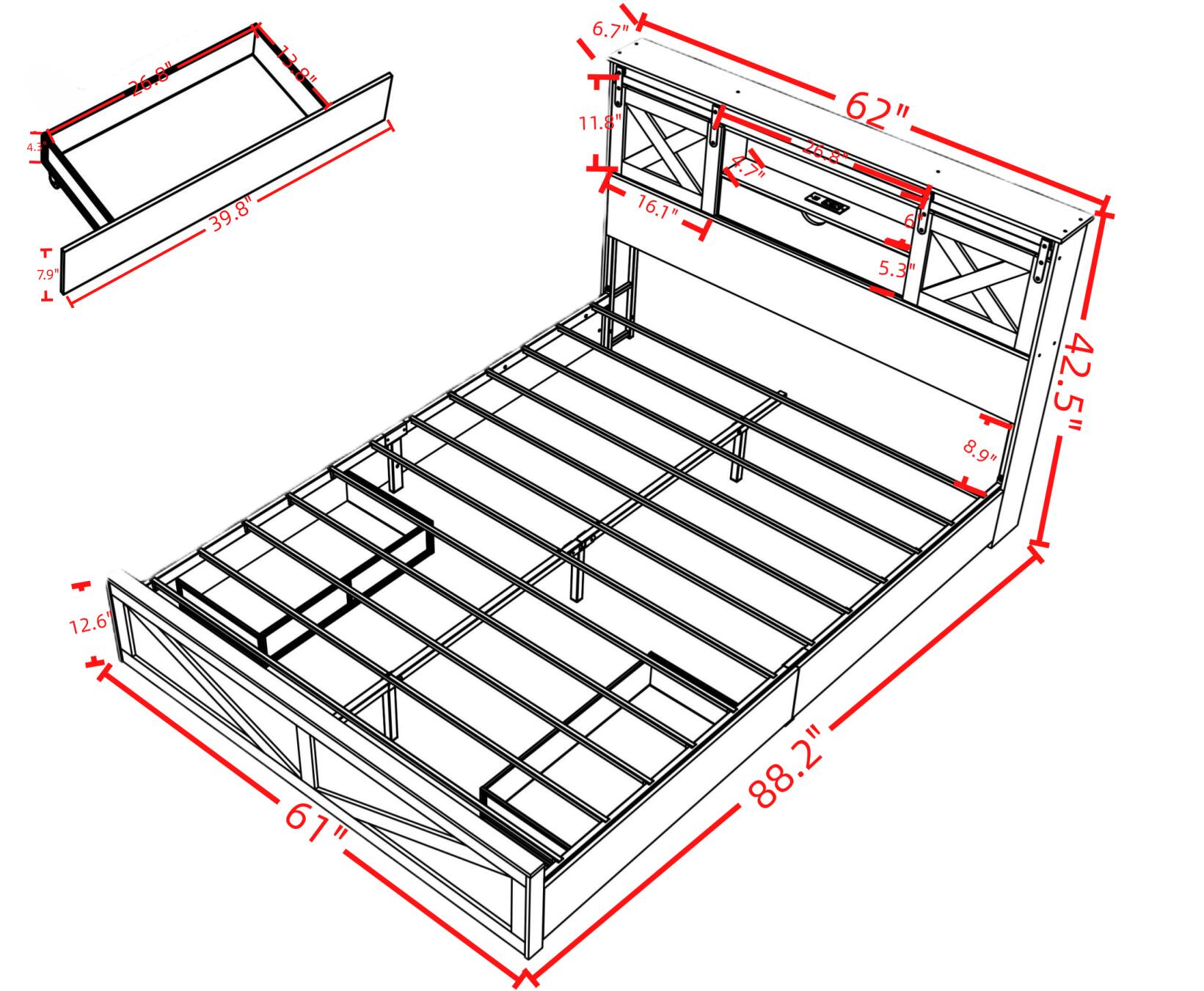 4.3"  
7.9"  
26.8"  
13.8"  
39.8"  
6.7"  
11.8"  
16.1"  
4.7"  
62"  
26.8"  
6"  
5.3"  
8.9"  
42.5"  
12.6"  
61"  
88.2"