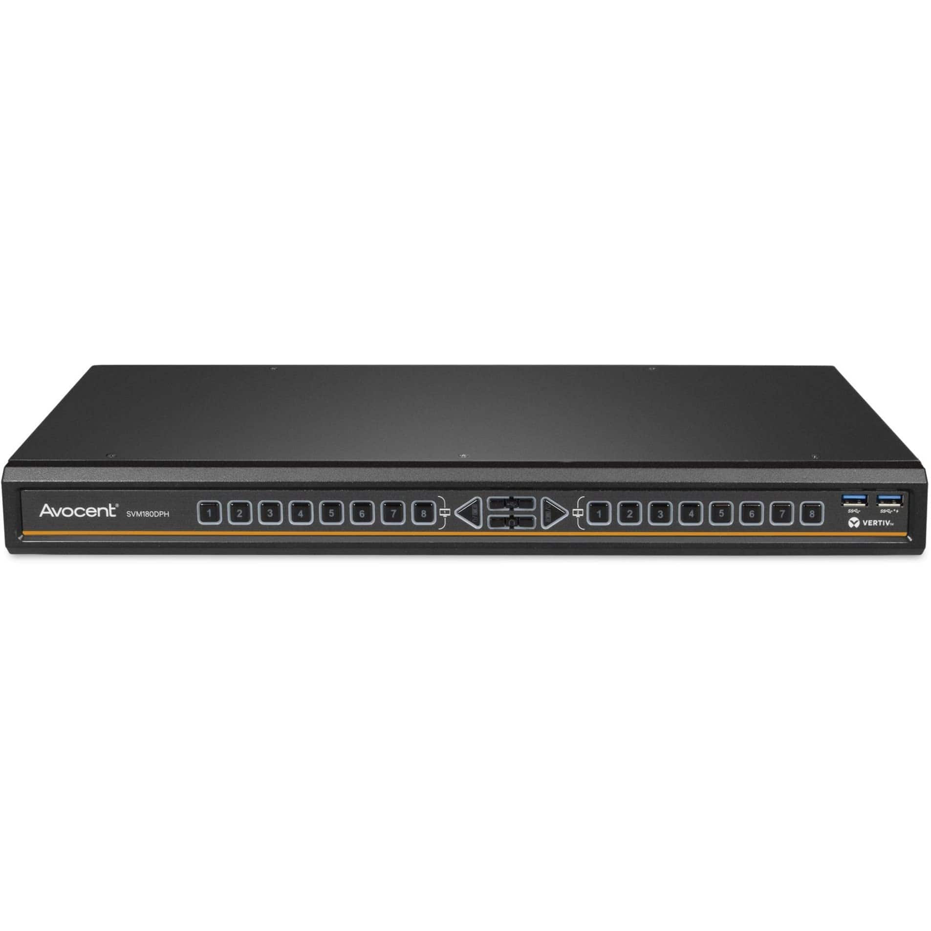 LIEBERT - Avocent SwitchView Matrix KVM 8 Port DisplayPort HDMI DVI-D TAA Compliant - Black price history on PriceWatchPro