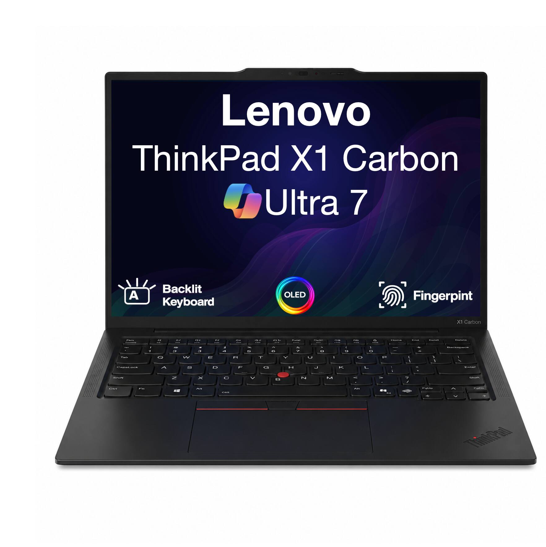 Lenovo ThinkPad X1 Carbon Ultra 7  
Backlit Keyboard  
OLED  
Fingerprint