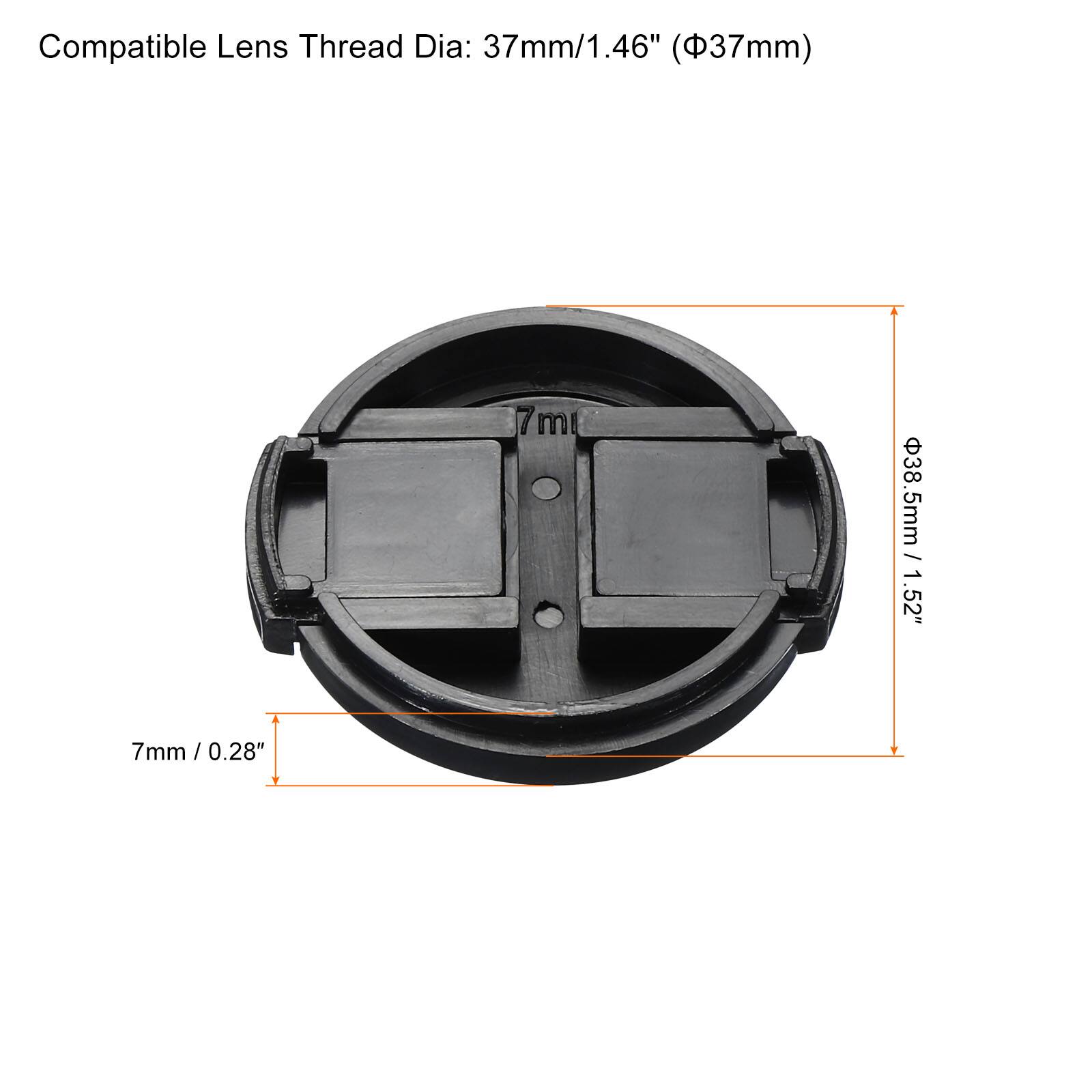 Compatible Lens Thread Dia: 37mm/1.46" (Φ37mm)  
7mm / 0.28"  
38.5mm / 1.52"