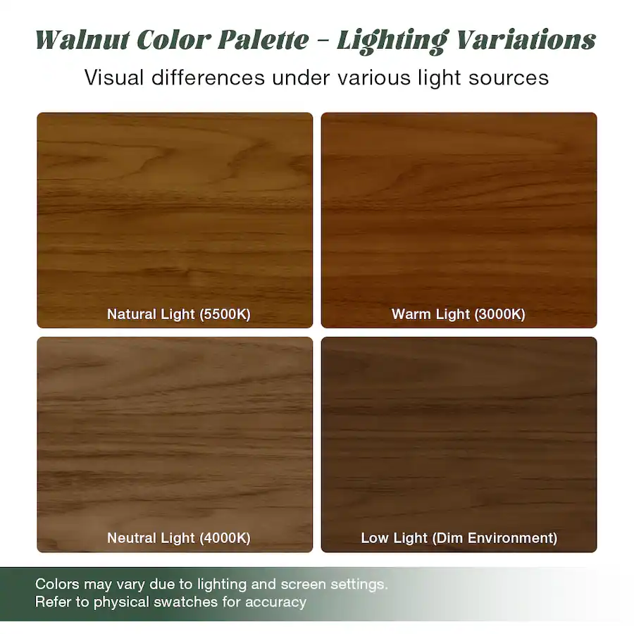 Walnut Colour Variations POVISON 94