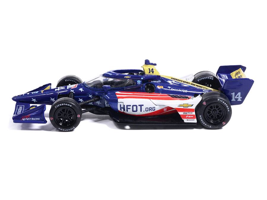 Hfot Races Dallara IndyCar #14 Santino Ferrucci