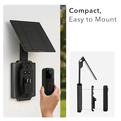 Wasserstein Solar Charger for Blink Video Doorbell (2nd Gen Wasserstein Solar Charger for Blink Video Doorbell (2nd Gen