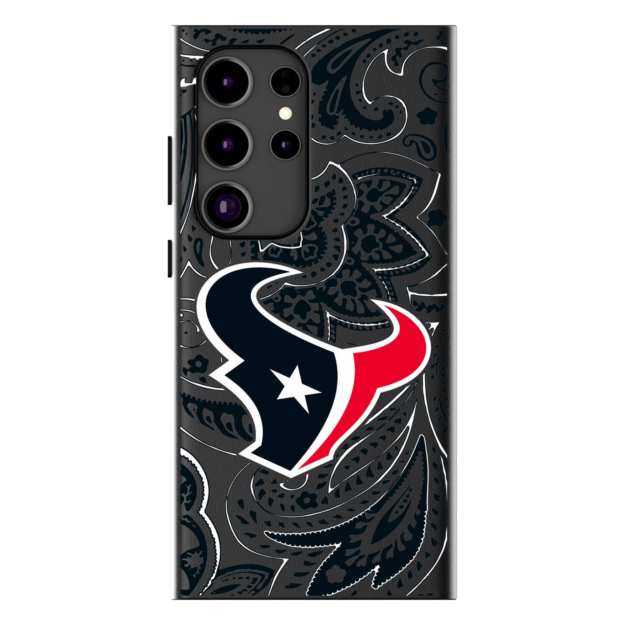 Keyscaper - NFL - Houston Texans - Paisley Galaxy Magnetic Bump Case - S24 Ultra - Black price history on PriceWatchPro