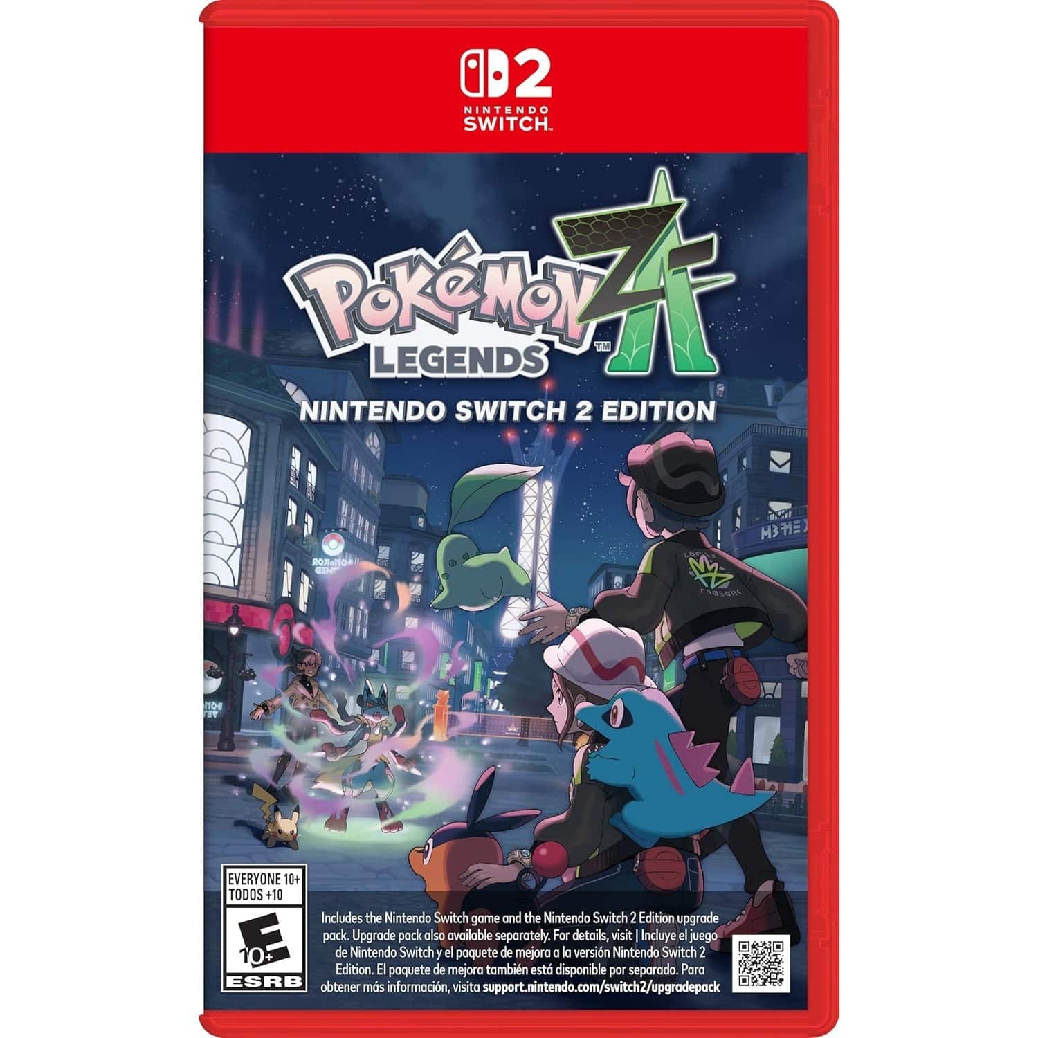 Pokémon Legends: Z-A Nintendo Switch 2 Physical Games (HongKong Version) - Nintendo Switch 2