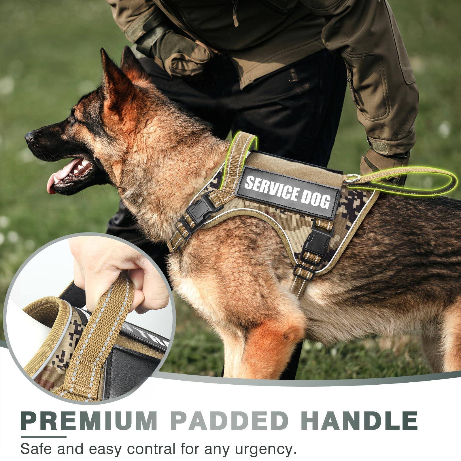 SERVICE DOG T8 PREMIUM PADDED HANDLE  
Safe and easy control for any urgency.