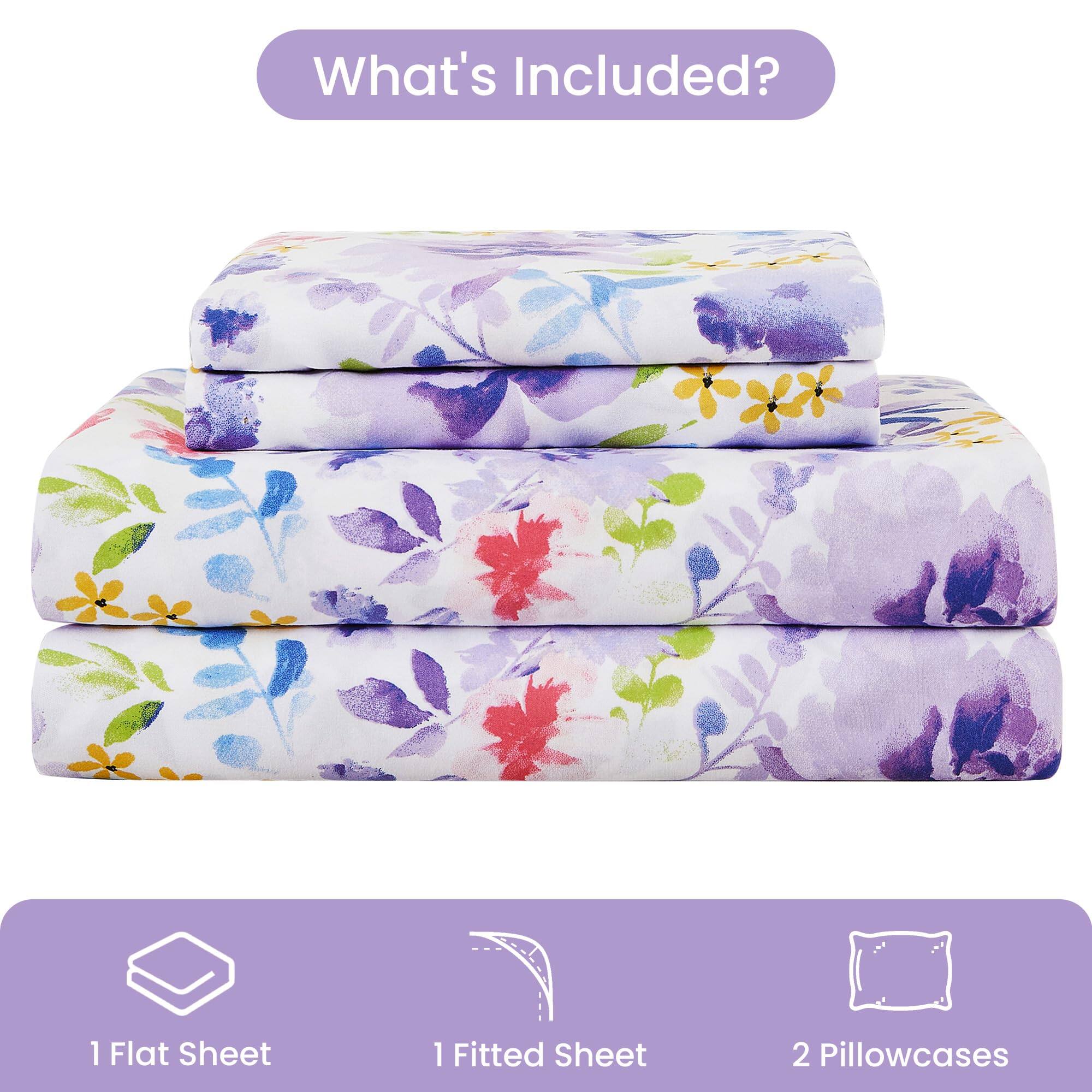 What's Included?

1 Flat Sheet  
1 Fitted Sheet  
2 Pillowcases