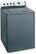 Angle Standard. GE - 3.5 Cu. Ft. 26-Cycle King-Size Capacity Washer - Granite Gray.