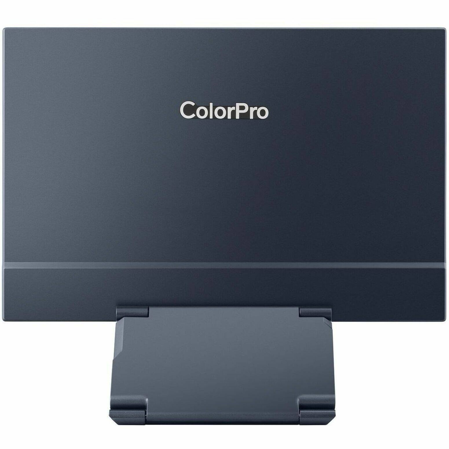 Alt View 11. ViewSonic - VP1656 15.6" IPS LCD FHD Portable Monitor (USB-C) - Black.