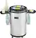 Front. Best Buy® - 1.7 Cu. Ft. Party Beverage Cooler - Stainless Steel.