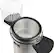 Alt View 12. Best Buy® - 1.7 Cu. Ft. Party Beverage Cooler - Stainless Steel.