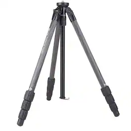 Slik - PRO CF-634 4-Section Carbon Fiber Tripod, 62.6" Max Height, Black