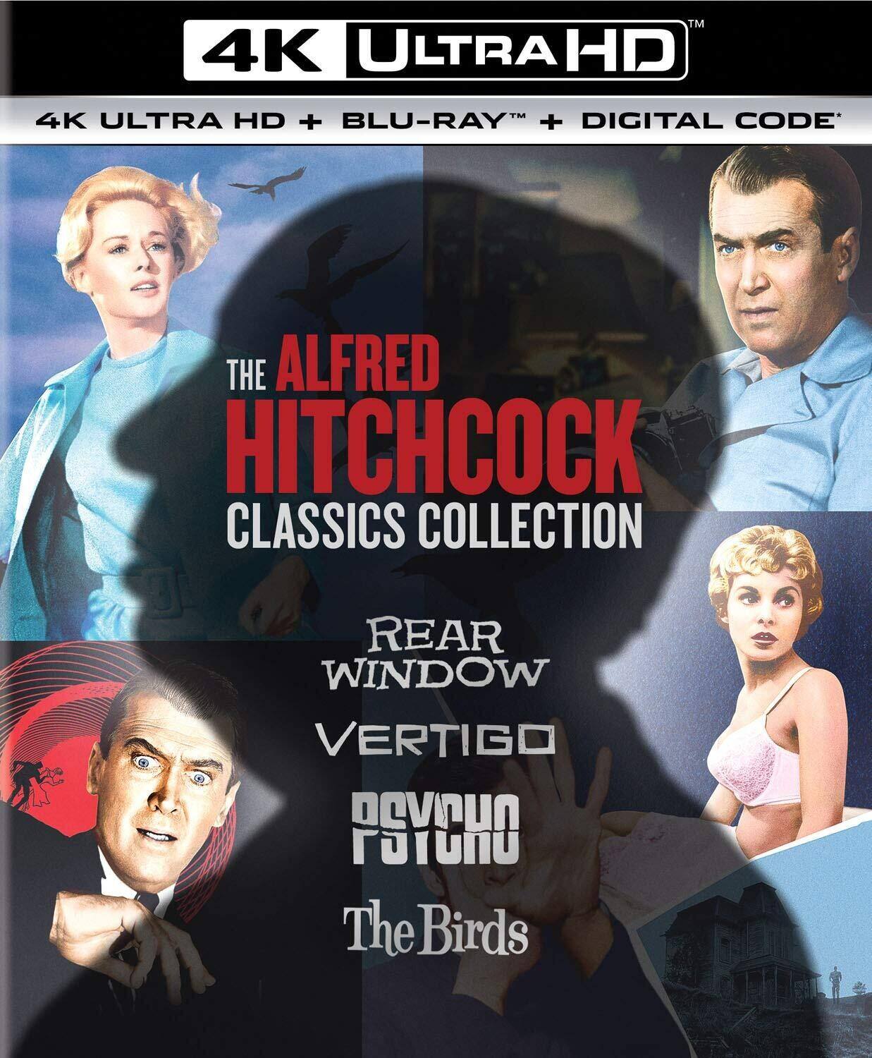 The Alfred Hitchcock Classics Collection, Vol. 1   - 4K Blu-Ray [Standard] [4K Ultra HD Blu-ray]