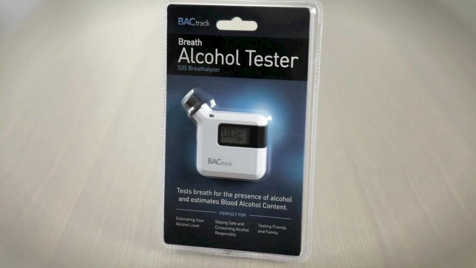 BACtrack S35 Portable Breathalyzer White BTS35 Best Buy