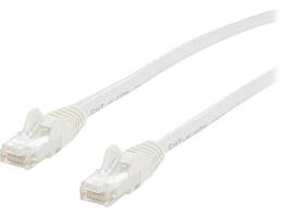 StarTech.com - N6PATCH15WH 15 ft. Cat 6 White Snagless Cat6 UTP Patch Cable - ETL Verified