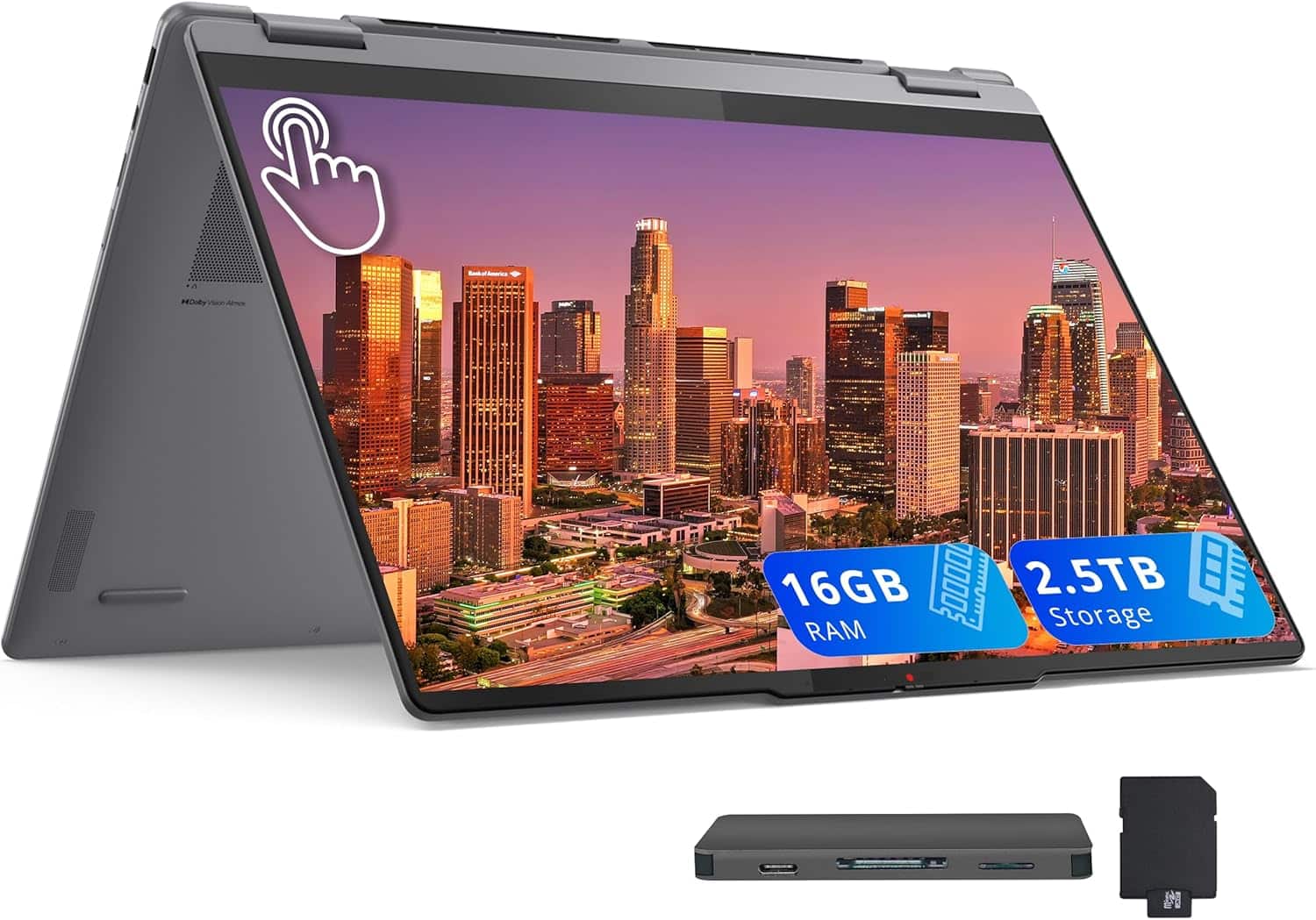 16GB RAM  
2.5TB Storage