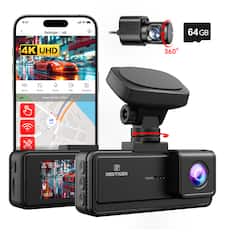 Redtiger - A8
64 GB
4K UHD
360°
Mirror
Switch
Sound
REC
Snapshot
GPS
Speed: 68 mph 7832m
03:22
08-