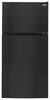 LG - 20.2 Cu. Ft. Top-Freezer Refrigerator - Smooth Black-Front_Standard