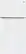 Front. LG - 20.2 Cu. Ft. Top-Freezer Refrigerator - Smooth White.