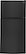 Front Zoom. LG - 23.8 Cu. Ft. Top-Freezer Refrigerator - Smooth Black.
