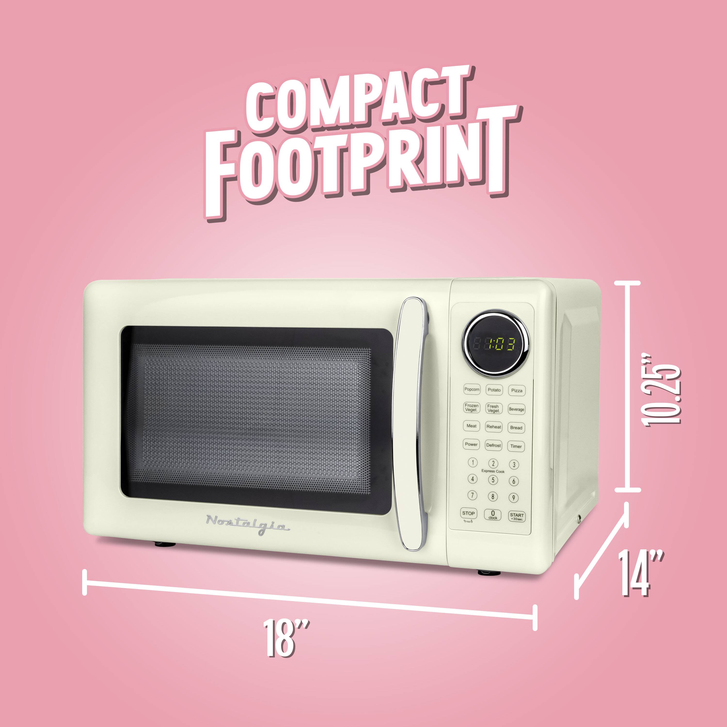 COMPACT FOOTPRINT  
18" x 14" x 10.25"  
Nostalgia