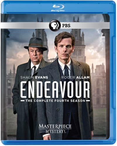 Front. Endeavour: The Complete Fourth Season (Masterpiece Mystery!)   - BLU-RAY.