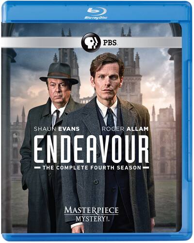 Front. Endeavour: The Complete Fourth Season (Masterpiece Mystery!)   - BLU-RAY.