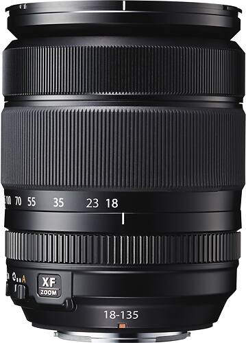 Alt View 1. Fujifilm - XF 18-135mm f/3.5-5.6 R LM OIS WR Zoom Lens - Black.