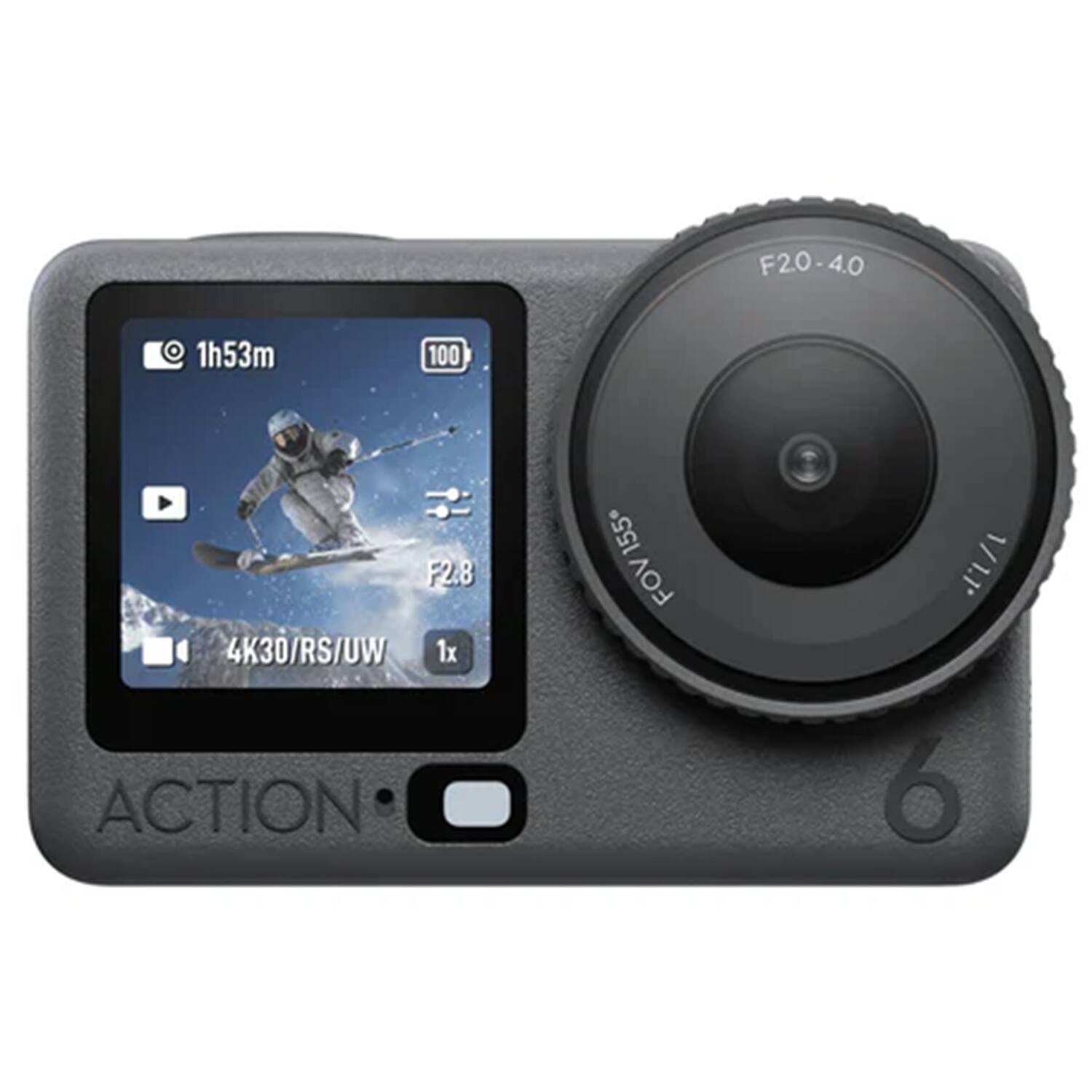 F20-4.0 4.0 1h53m 100 F288 4K30/RS/UW 1x ACTION 155 FOV 1/1.1 6