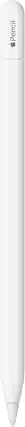Front. Apple - Apple Pencil (USB-C) -White - White.