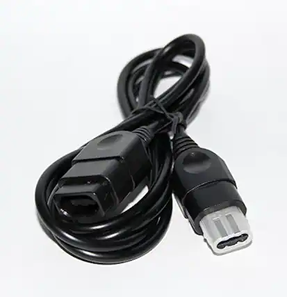 Front. Mars Devices - Original Xbox Controller Extension Cable 6 Feet By Mars Devices Xbox For Xbox Original - Black.