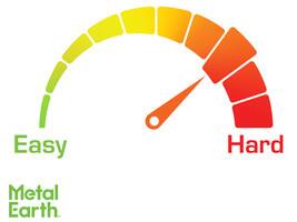 Easy  
Metal Earth  
Hard