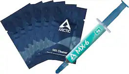 Arctic - ACTCP00084A MX-6 (4 g, incl. 6 MX Cleaner) - Ultimate Performance Thermal Paste for CPU