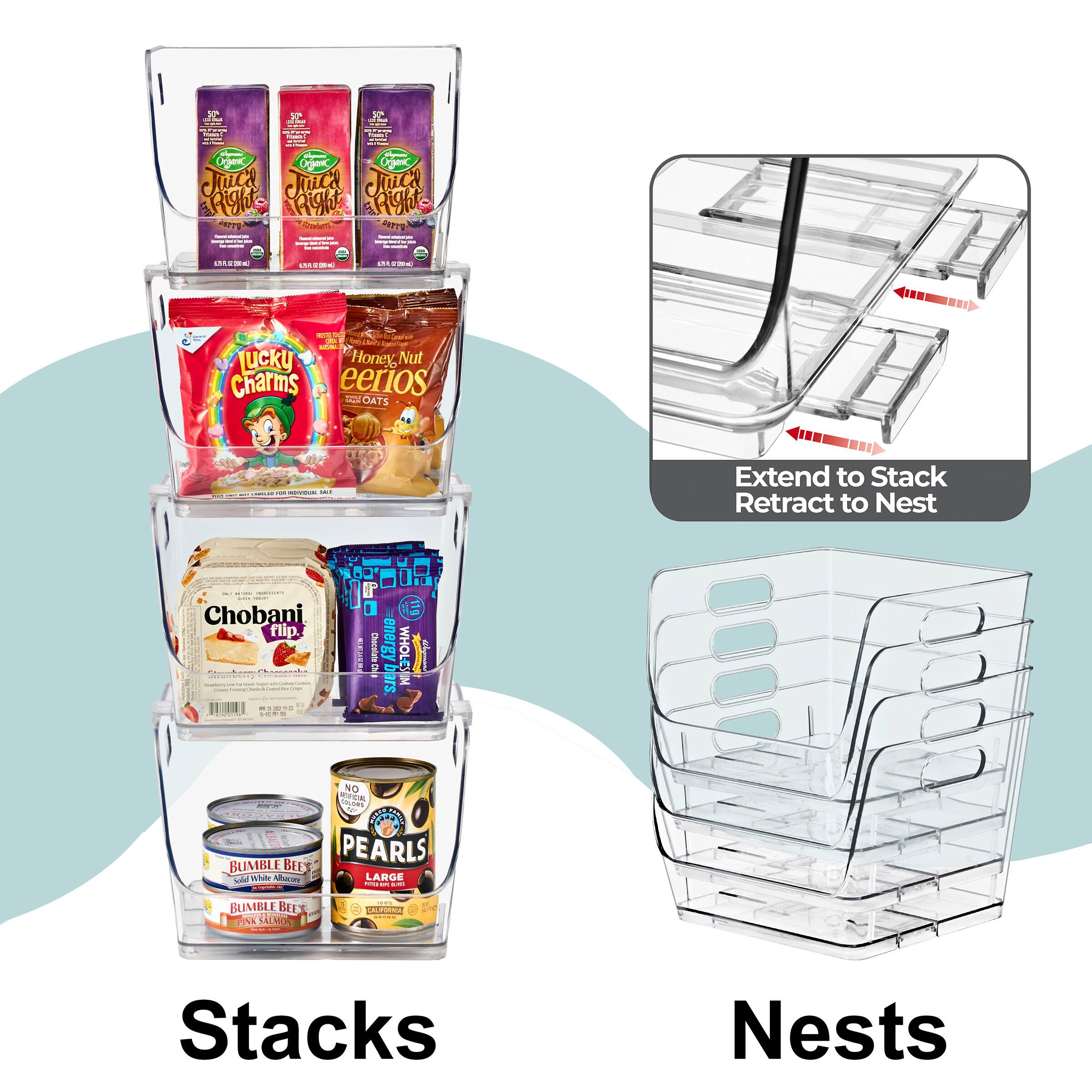 - Je Drmi Oe JouCA JOCA JurcA Righte URIA Righte PATTE Pr
- .. -- T.. -- ...  AI - a Lucky Honey, Nut Charms eerios SN OATS
- 1 - : Extend to Stack Retract to Nest
- I Chobani flip.
- : TALEE Decalate energy WHOLESUN 1 al p bars.
- BUMBLE BEE M ilue M AO OF Na CniNs GET PEARLS LARGE
- I - BUMBLE E BEES PIA FALNOR A CALPISA Stacks Nests

Corrected:

- Juice Right
- Lucky Charms
- Honey Nut Cheerios
- Chobani Flip
- TALEE Decalate energy bars
- Bumble Bee
- PEARLS
- Stacks
- Nests