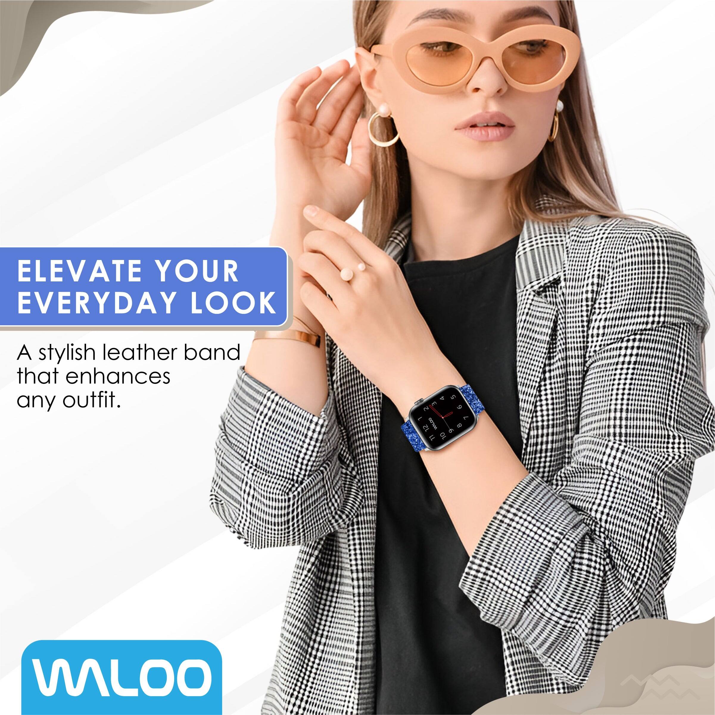 ELEVATE YOUR EVERYDAY LOOK  
A stylish leather band that enhances any outfit.  

- 3 - - - 7 " t I - F B MALOO